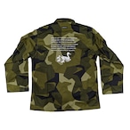 【“K”AMOUFLAGE】スウェーデン UF90 フィールドシャツ スプリンターカモ