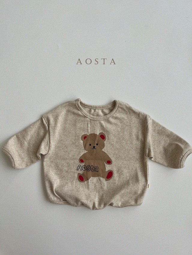 《秋ご予約》animal t-shirt  ★ ｜ご予約 秋 aosta アオスタ tops トップス 女の子 男の子 ベビー