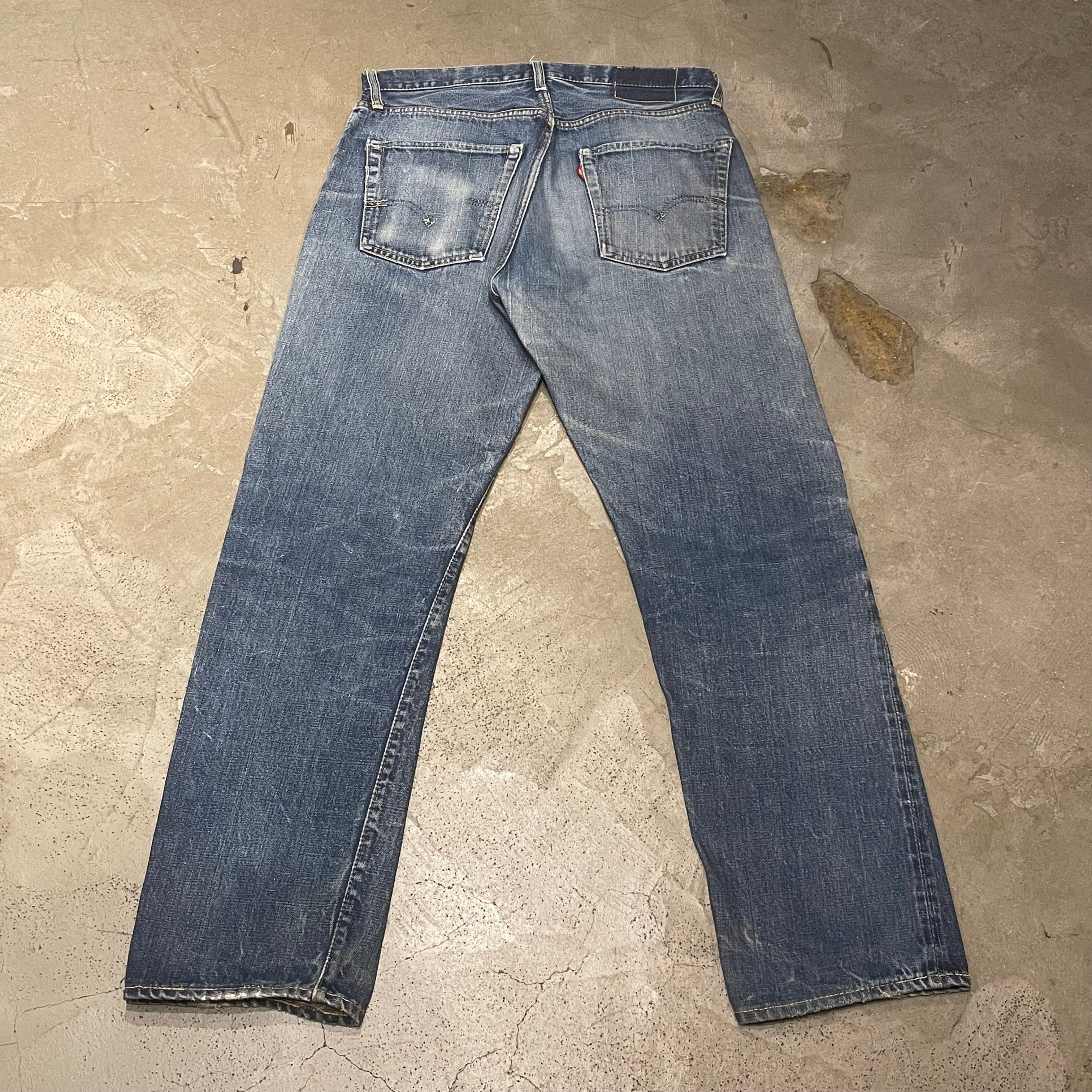 裾幅約18cm70s Levi's 505 ビッグE ピケパンツ ヴィンテージ リーバイス