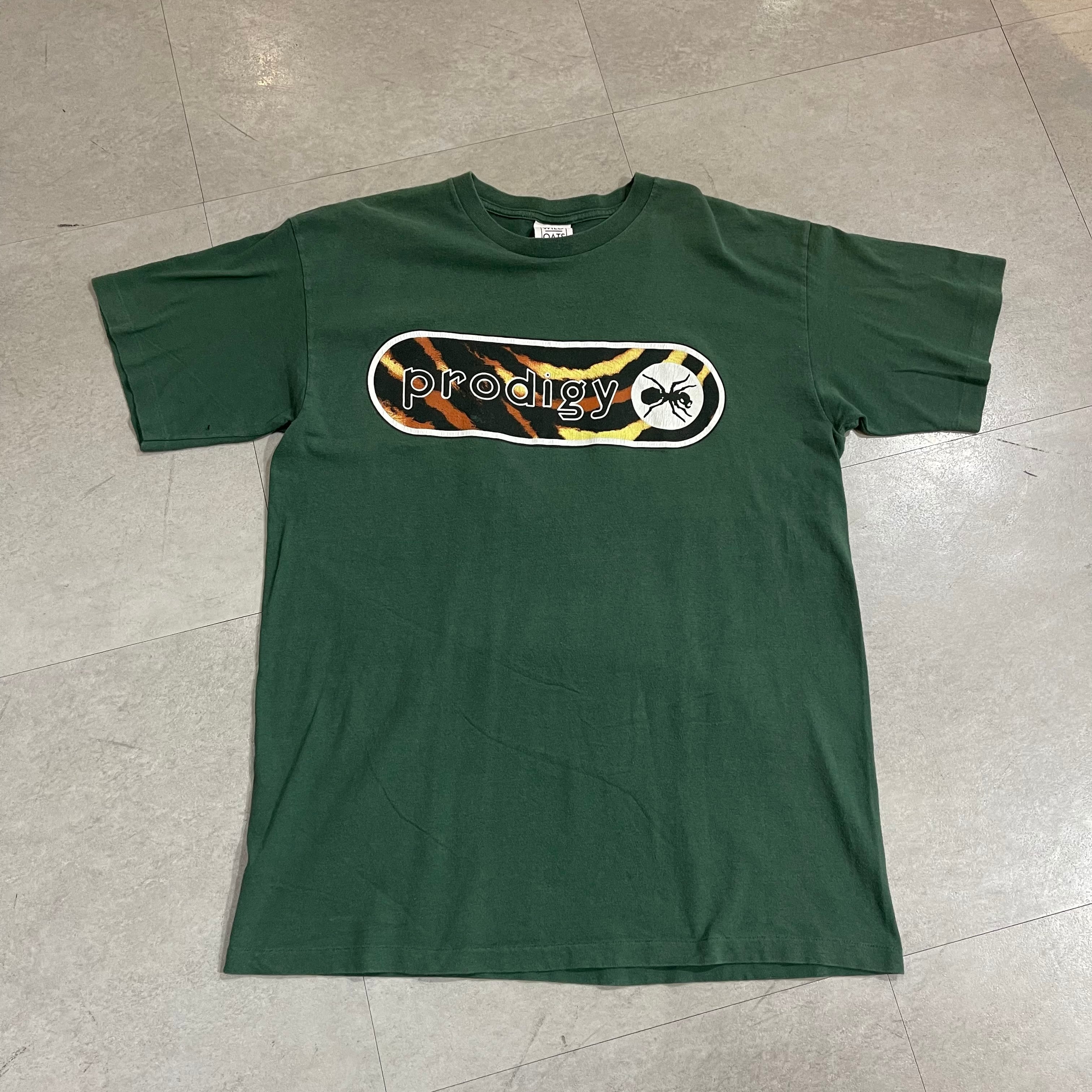 90年代 USA製 size:XL【 Prodigy 】プロディジー バンドTシャツ バンT プリントT グリーン 緑 古着 古着屋 高円寺 ビンテージ