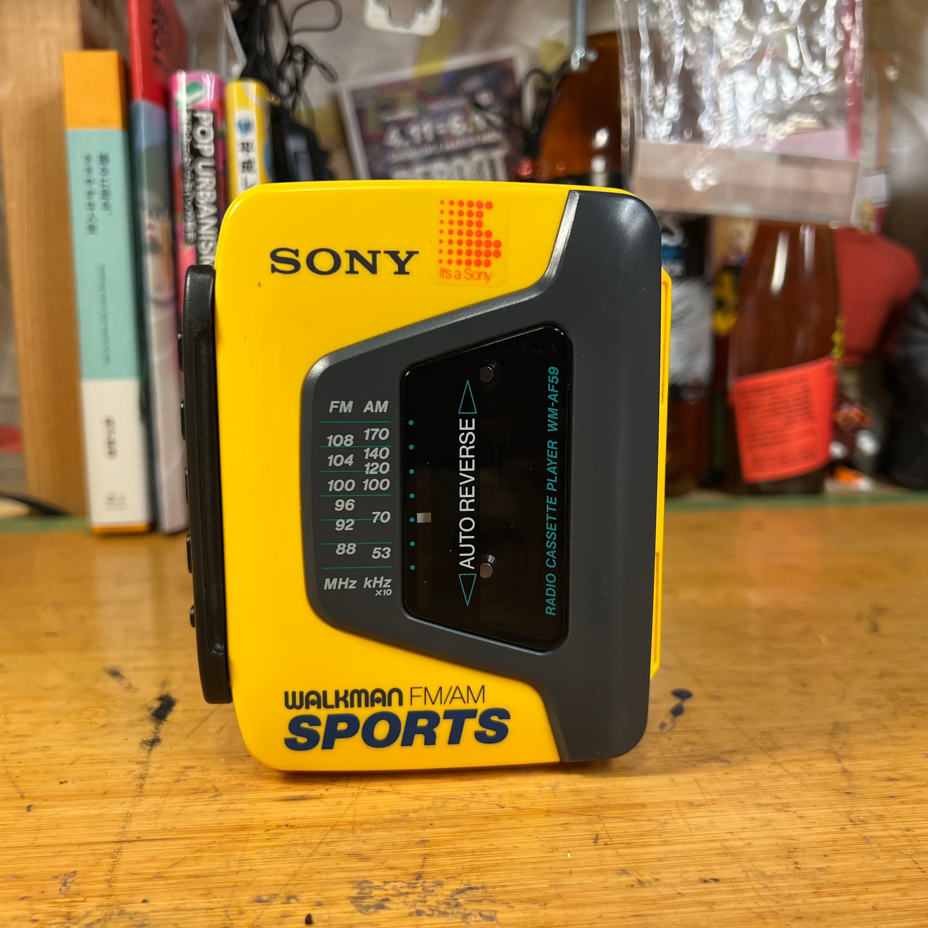 美メンテ済可動品]ソニースポーツカセットウォークマンWM-AF59 | stability