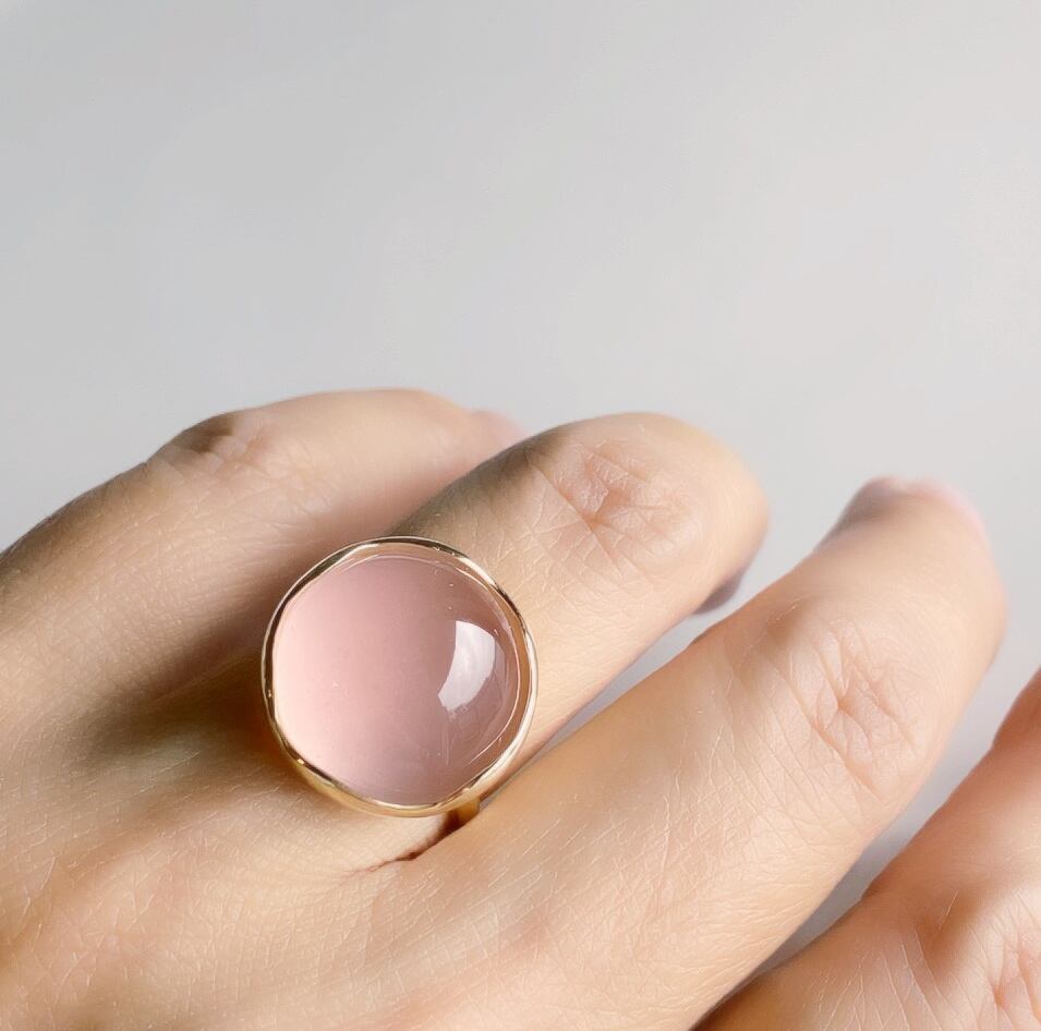 スターローズクォーツリング/k10 | SNOWPETAL JEWELRY スターローズクォーツリング/k10 | SNOWPETAL JEWELRY