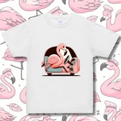 T-shirt -フラミンドライブ 4108