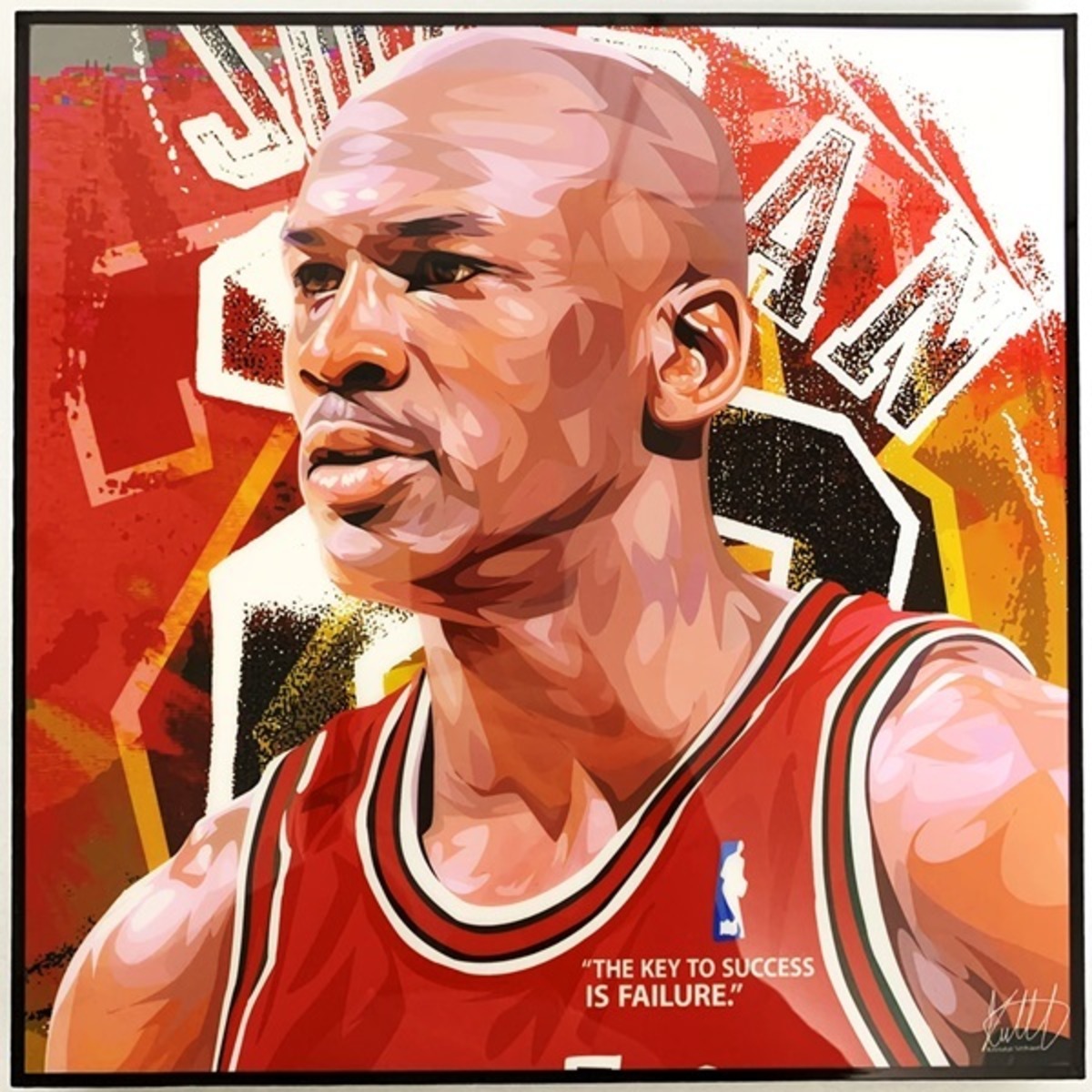 Michael Jordan (3) マイケル ジョーダン「ポップアートパネル 