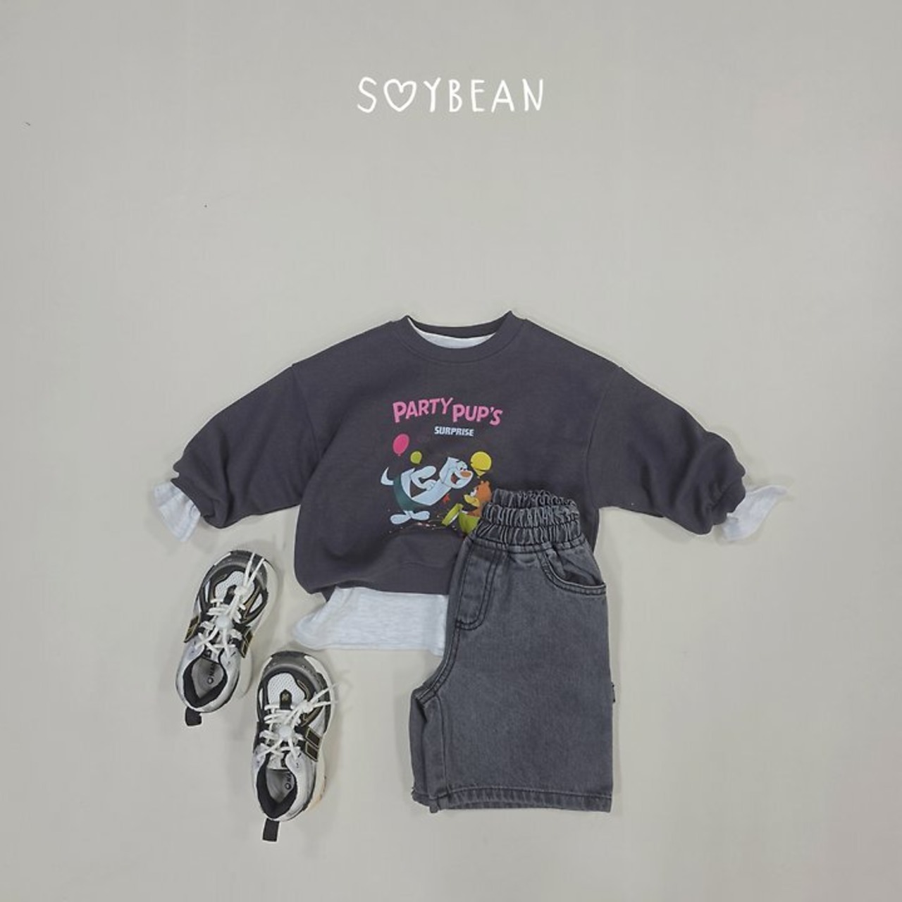 【取寄】SOYBEAN パーティーMTM|秋服|韓国子供服| 26/AT
