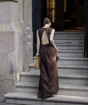 バックオープン◆ワンピース【w-30184】