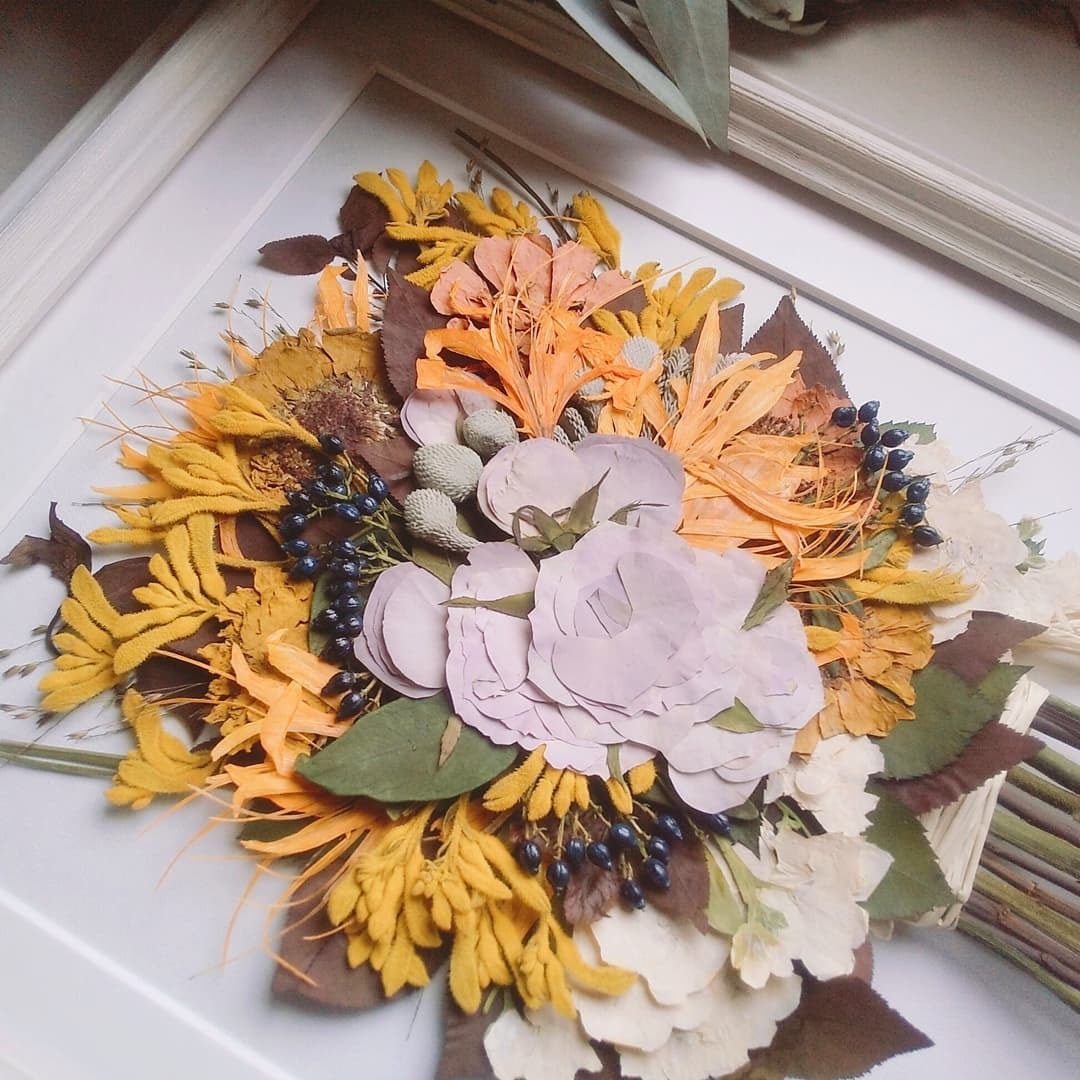 花束保存加工アフターブーケ＊Mサイズ | レブーケ軽井沢