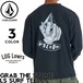 VOLCOM ボルコム ラッシュガード メンズ 長袖ラッシュガード 長袖Tシャツ ロンT サーフTシャツ UVカット UPF50+ 速乾 ドライ GRAB THE STONE LS SURF TEE VLY261019 26SS 日本代理店正規品