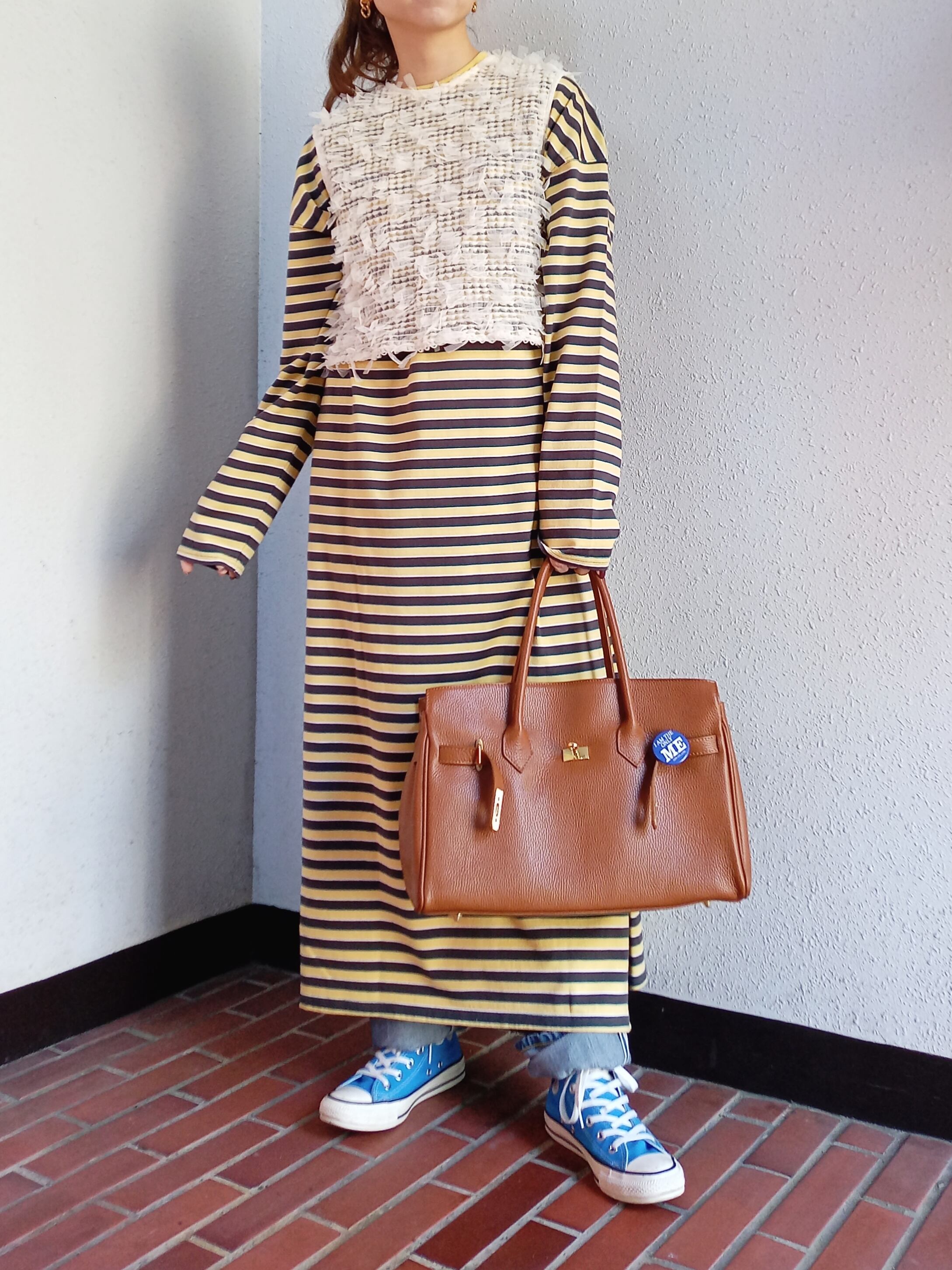 THE SHINZONE(MULTI BORDER DRESS) | BANAL Comfort Store
