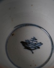 猪口　古伊万里　市松文　B　/　江戸後期