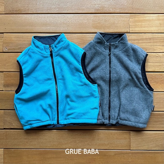 【取寄】grue baba|third vest|サードベスト|S-JL|kids&jr|26 autumn