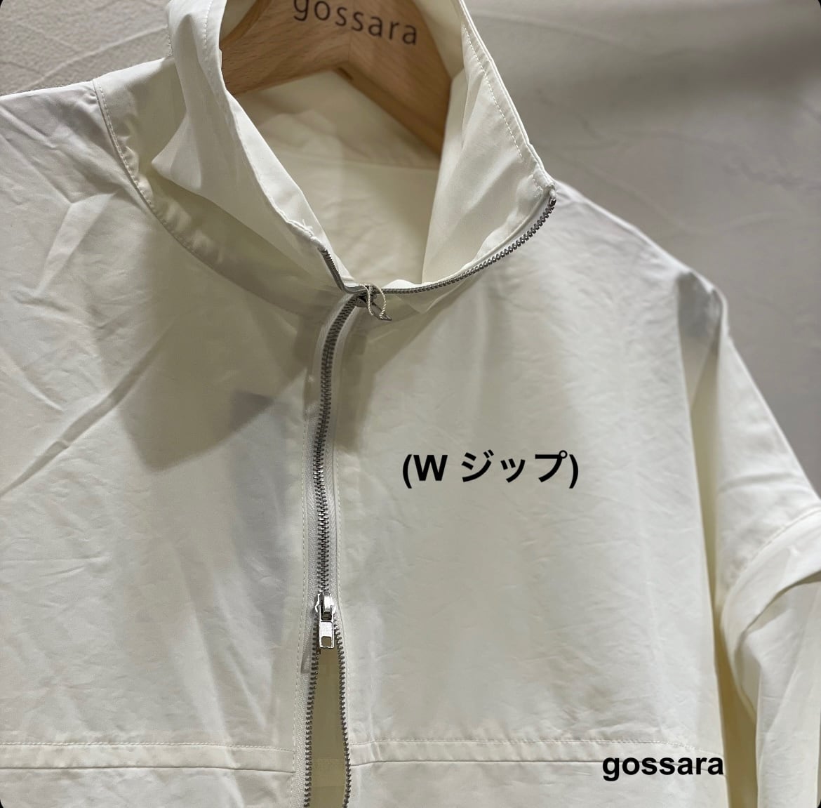 ナイロン袖取り外しブルゾン 5153275 (0319) | gossara(ゴサラ)