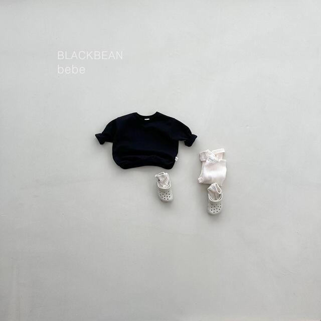 [即納L/XL]≪black bean≫Growing Labba T black (kids)