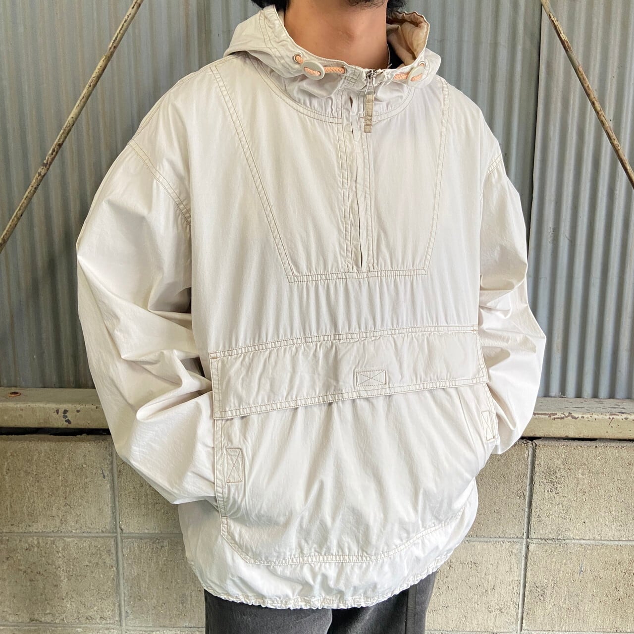 【シティーボーイ】90s old gap cotton anorak