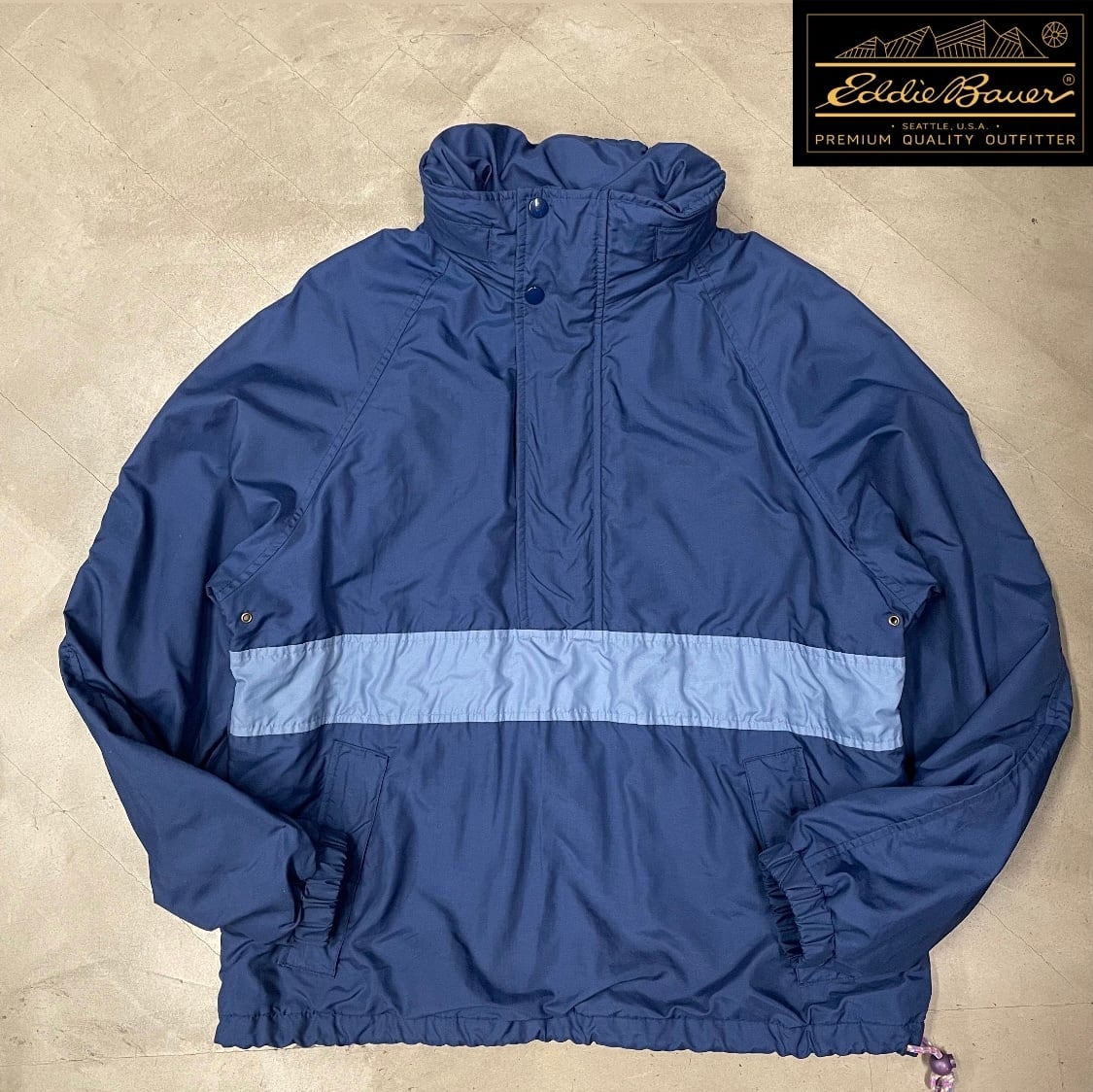 80s Eddie Bauer ウォームアップジャケット USA エディーバウアー