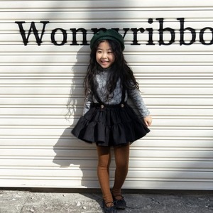 春2wayデニムティアードサロペット