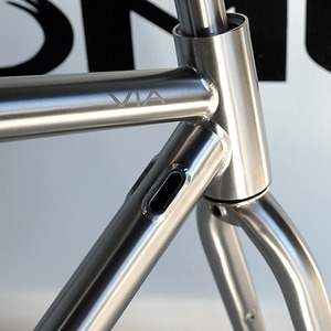 NEW model「VIA」ROAD / CYCLOCROSS / GRAVEL BIKE　Frame & Fork set　(built to order, Please ask)
