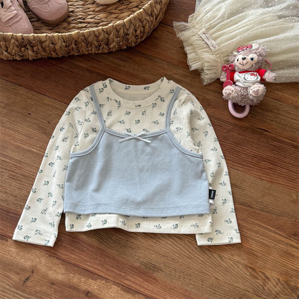 キャミレイヤードトップス