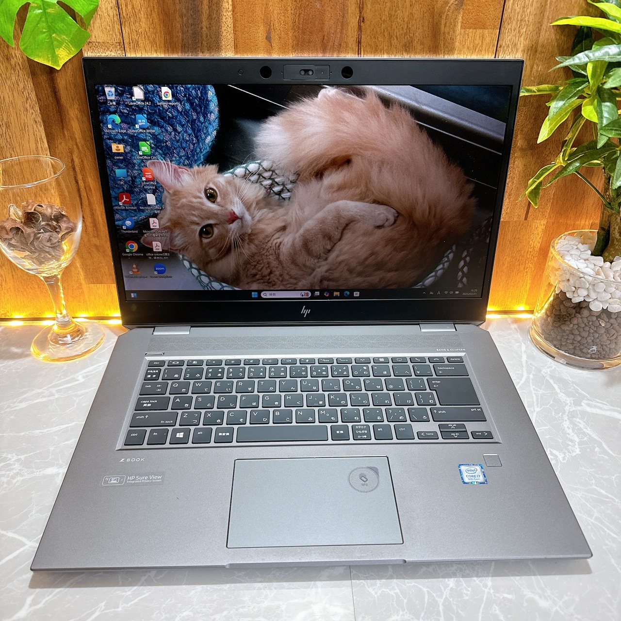 美品‼️HP ZBook Studio G5/メモリ16GB/最高峰Core i7第9世代/SSD512GB/人気 ノートパソコン