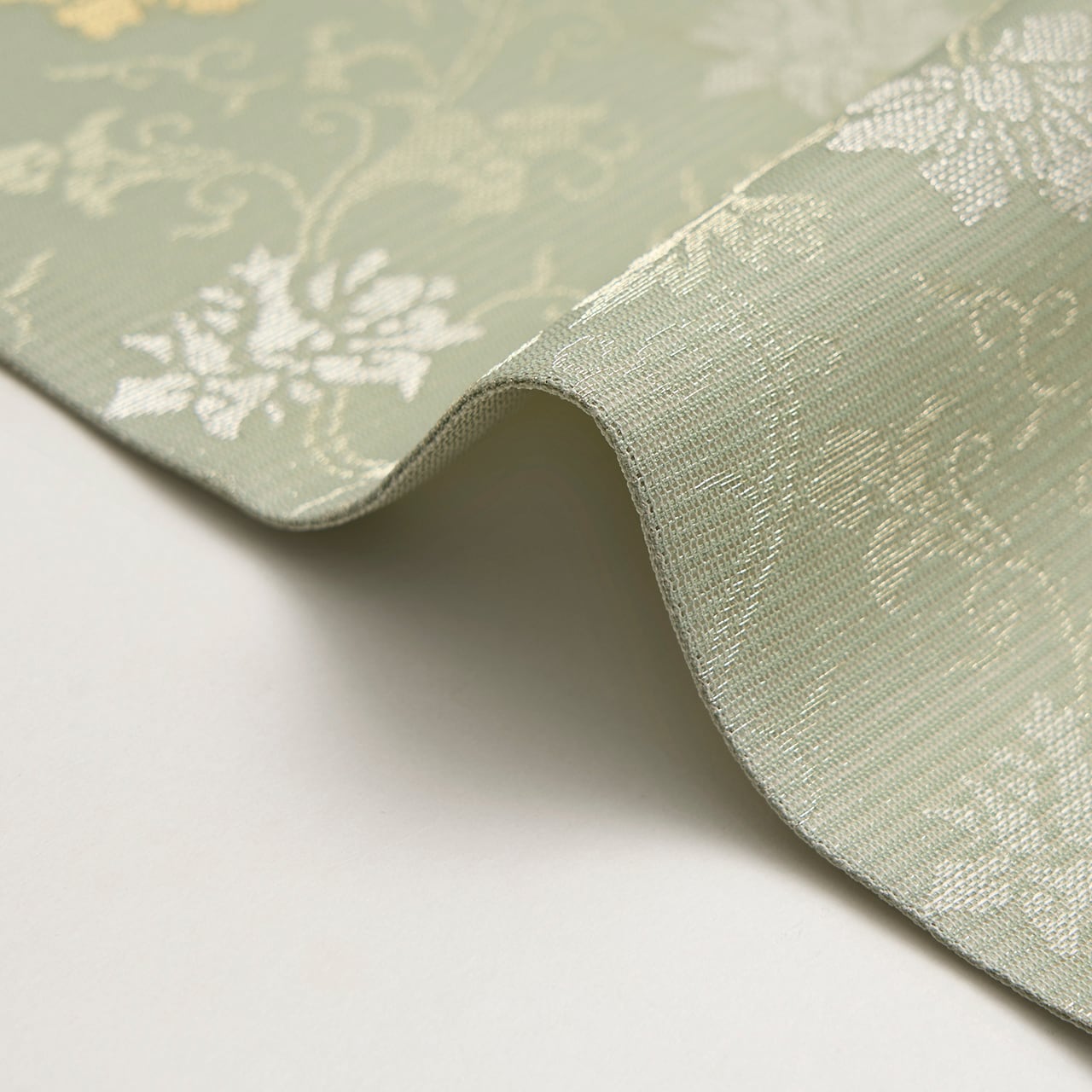 あらいそ 名物二重蔓牡丹唐草文様 全通 絽紗袋帯【未着用品】 | かわの屋