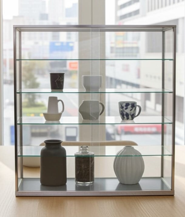 【原則戸塚区引取り、地域限定車上渡し送料無料】特注ショーケースGHGU-800角 業界最長1年保証】対面冷蔵ショーケース 3段 両面引き戸 大穂