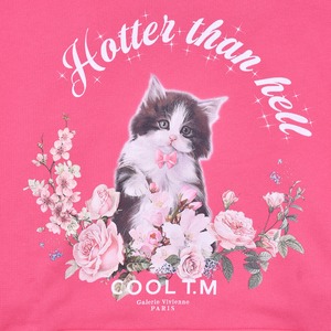 COOL T.M Oversize HOTTER THAN HELL sweater