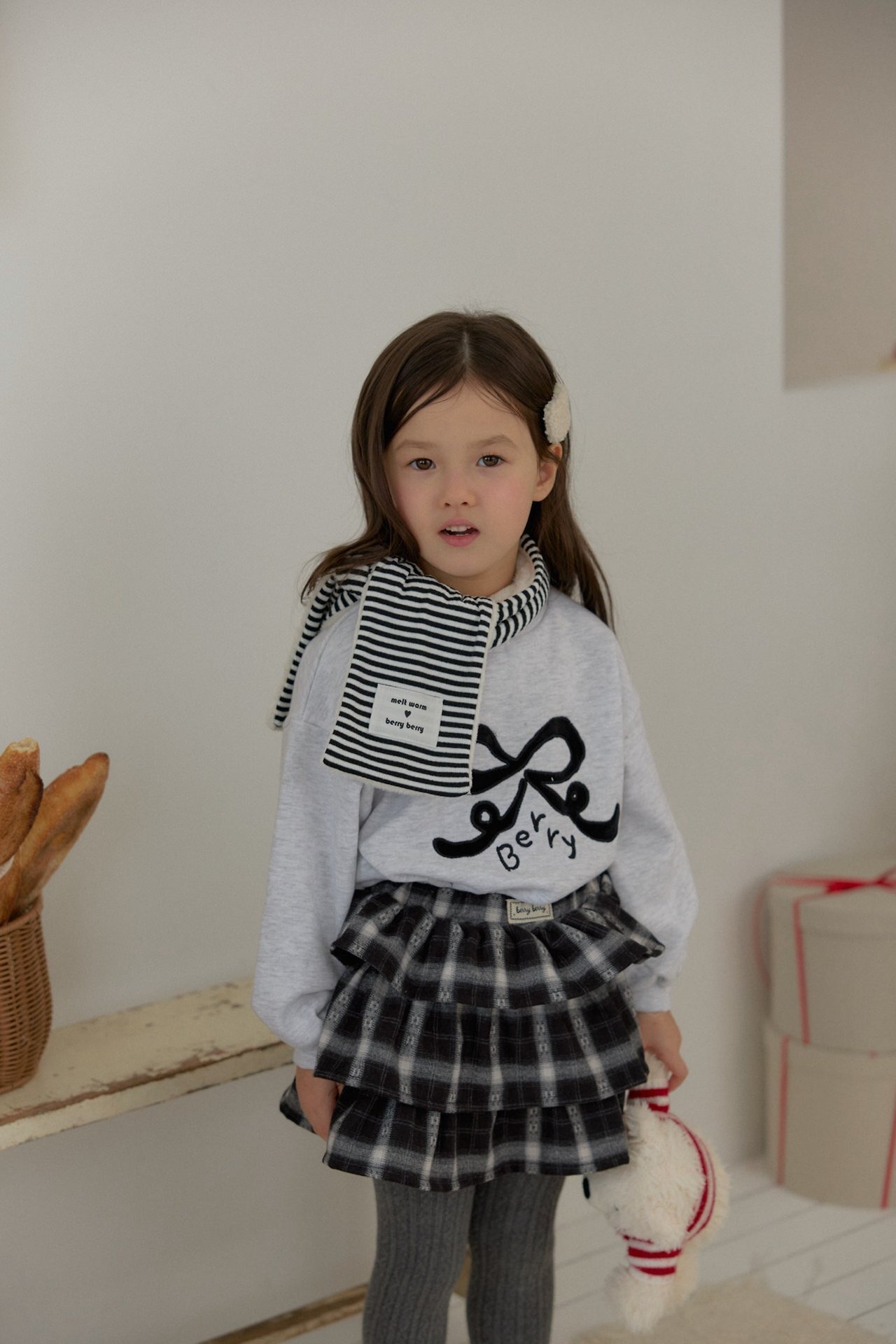 berry berry［取寄］check cancan skirt 26winter