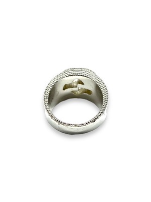 GUCCI インターロッキングG　ダブルG　リング SV925