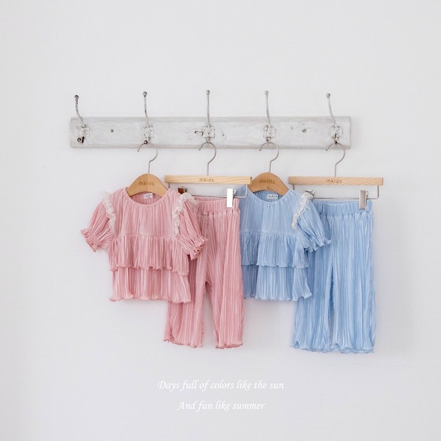 予約：Roen pleats set〔mkids〕