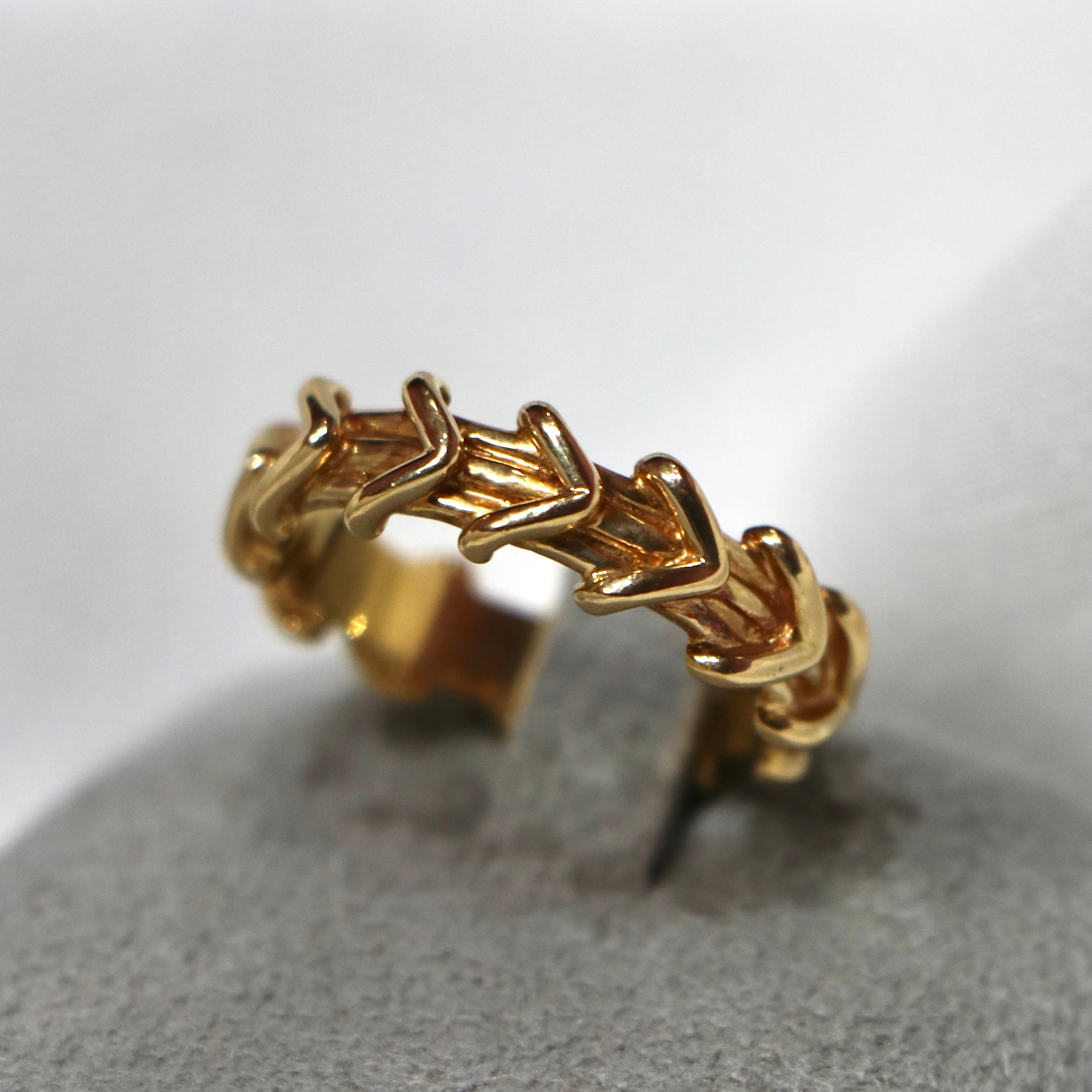 Tiffany&Co. 約12.5号 ヴィンテージリング ゴールド k18 ティファニー