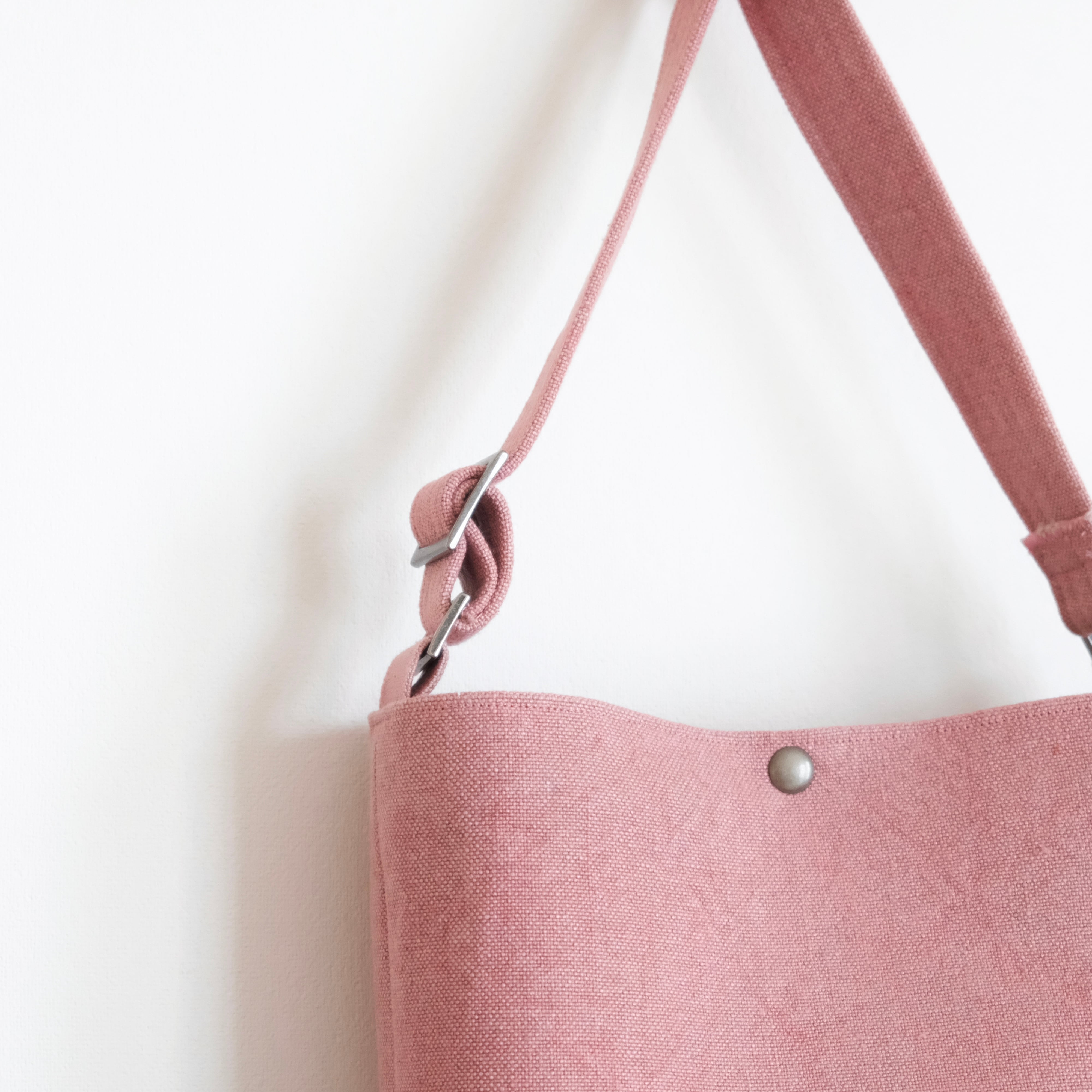 〈 桜と茜の染め 〉ショルダーバッグ