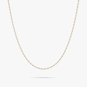 fine anchor chain necklace (gold) #n83