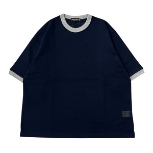 PORTANCE / C/MESH RINGER TEE NAVY
