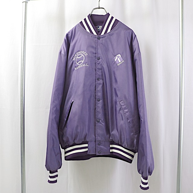 90s Ringor Classics usa製 スポーツ ナイロン スタジアム ジャケット 古着 used