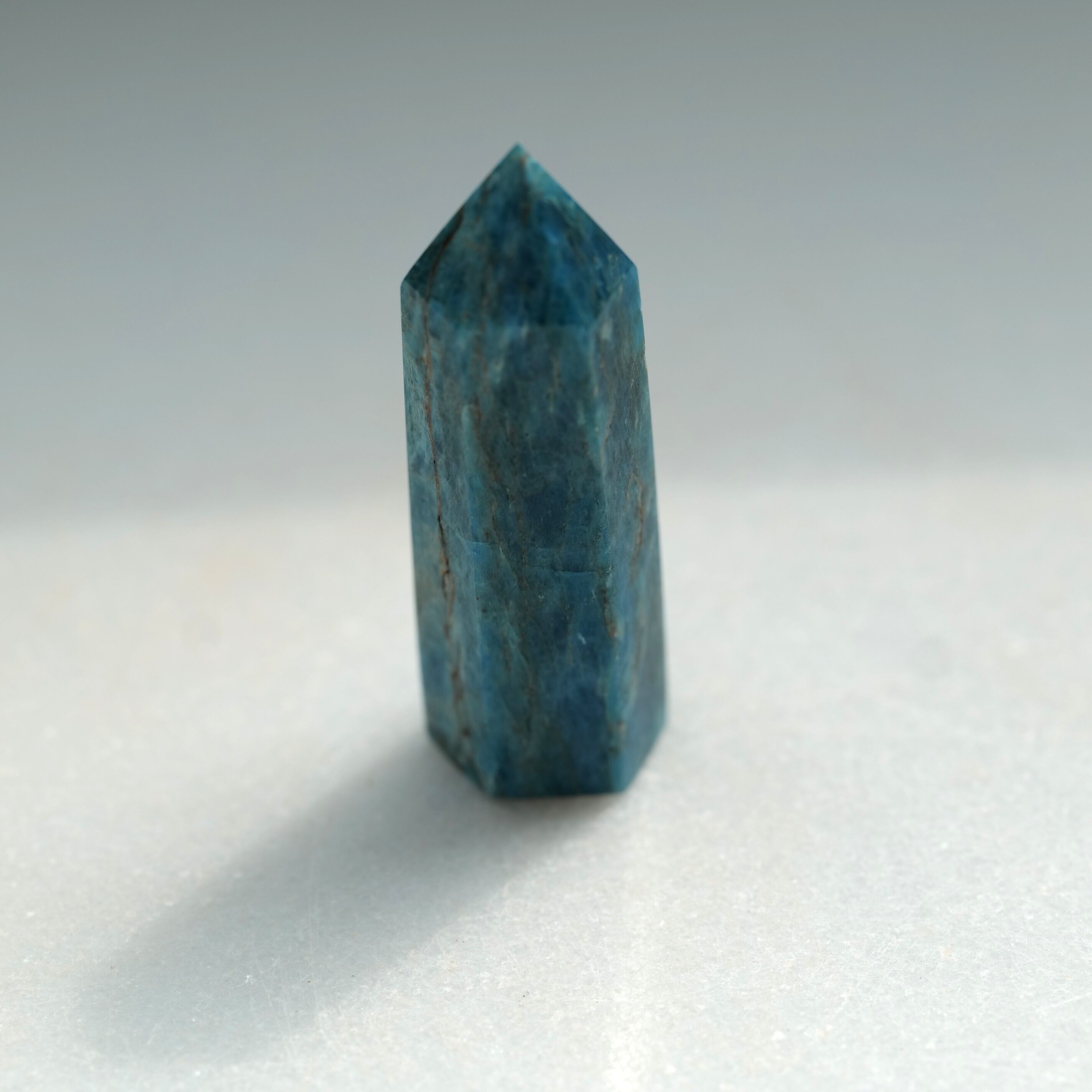 【魂の声を言葉にする石☆コミュニケーションのサポーター】ブルーアパタイト ポイントT1_7