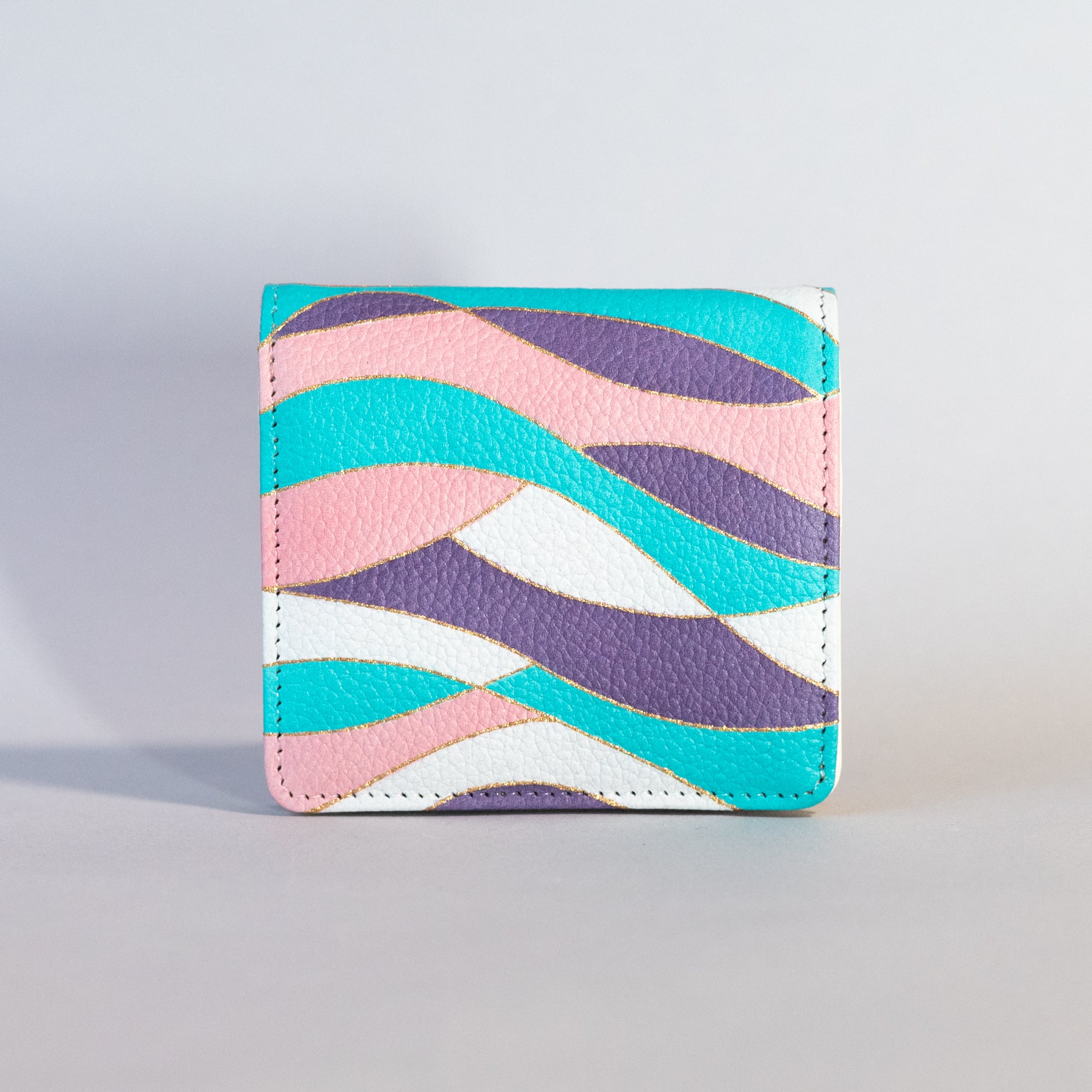 SOMEA バイフォールドウォレット 重ね立涌 シオン レザーモデル | 池内友禅