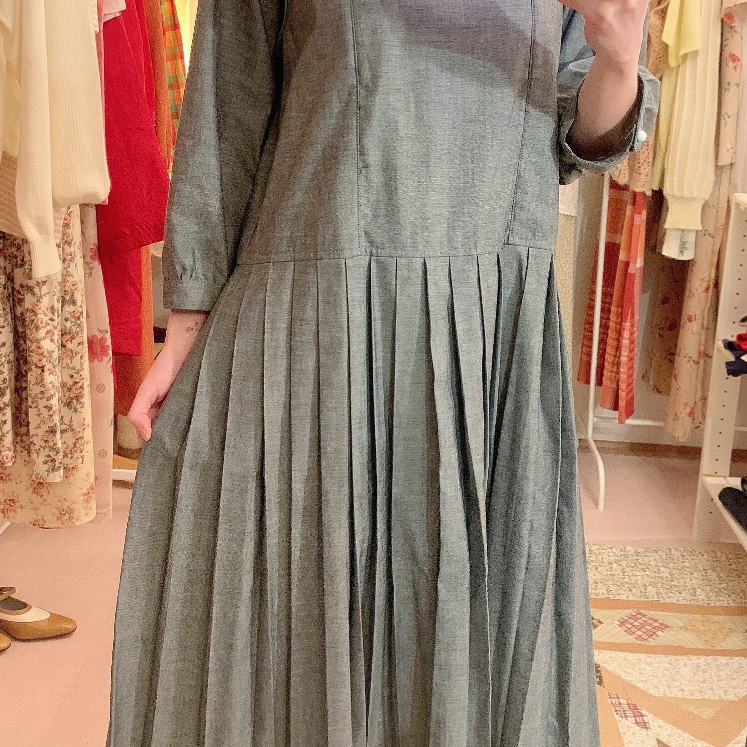 original / brand new sailor one-piece / gray