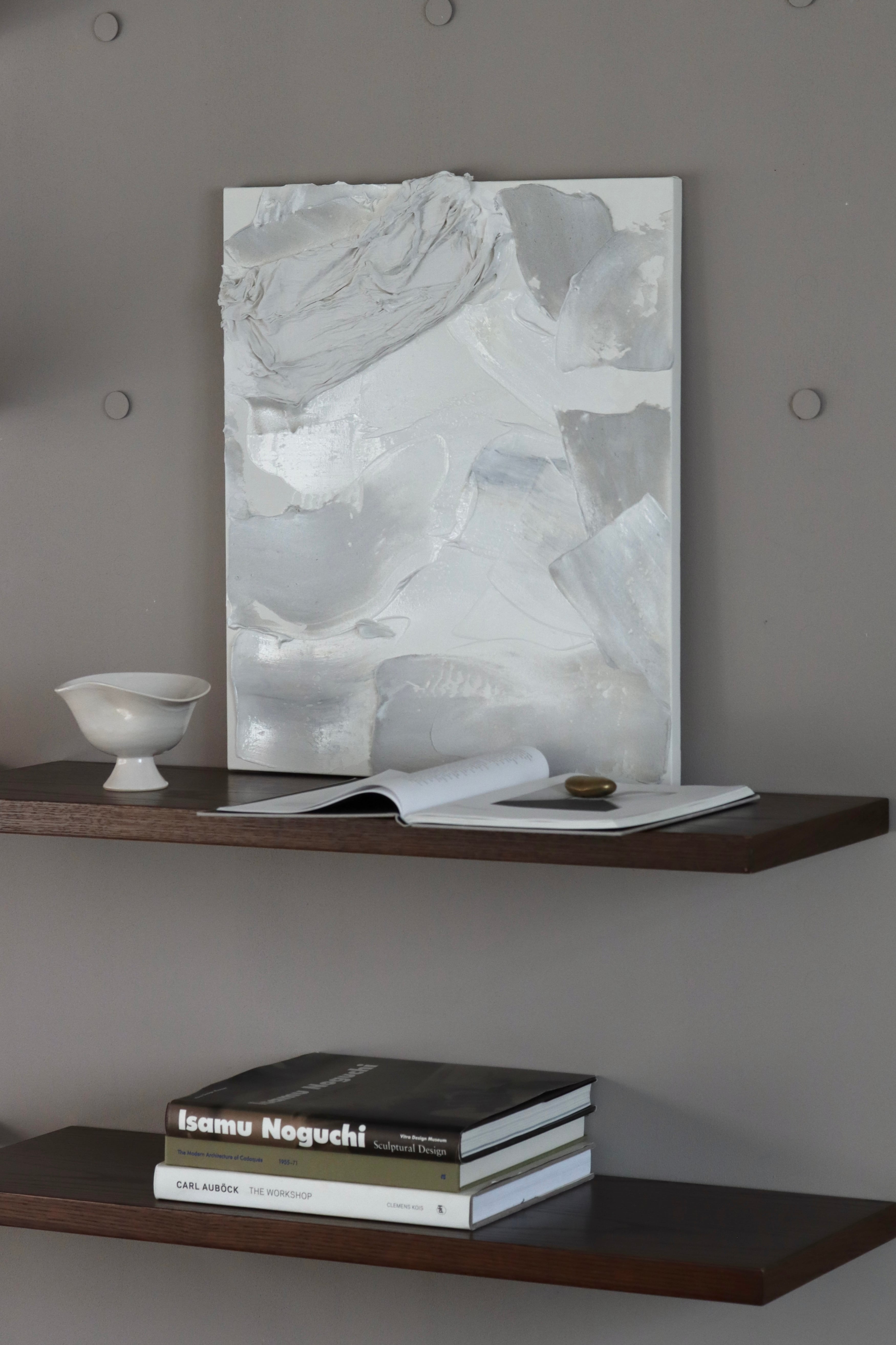 テクスチャーアート (正方形41cm) オーダー制作 | Ikumi Yasuzaki