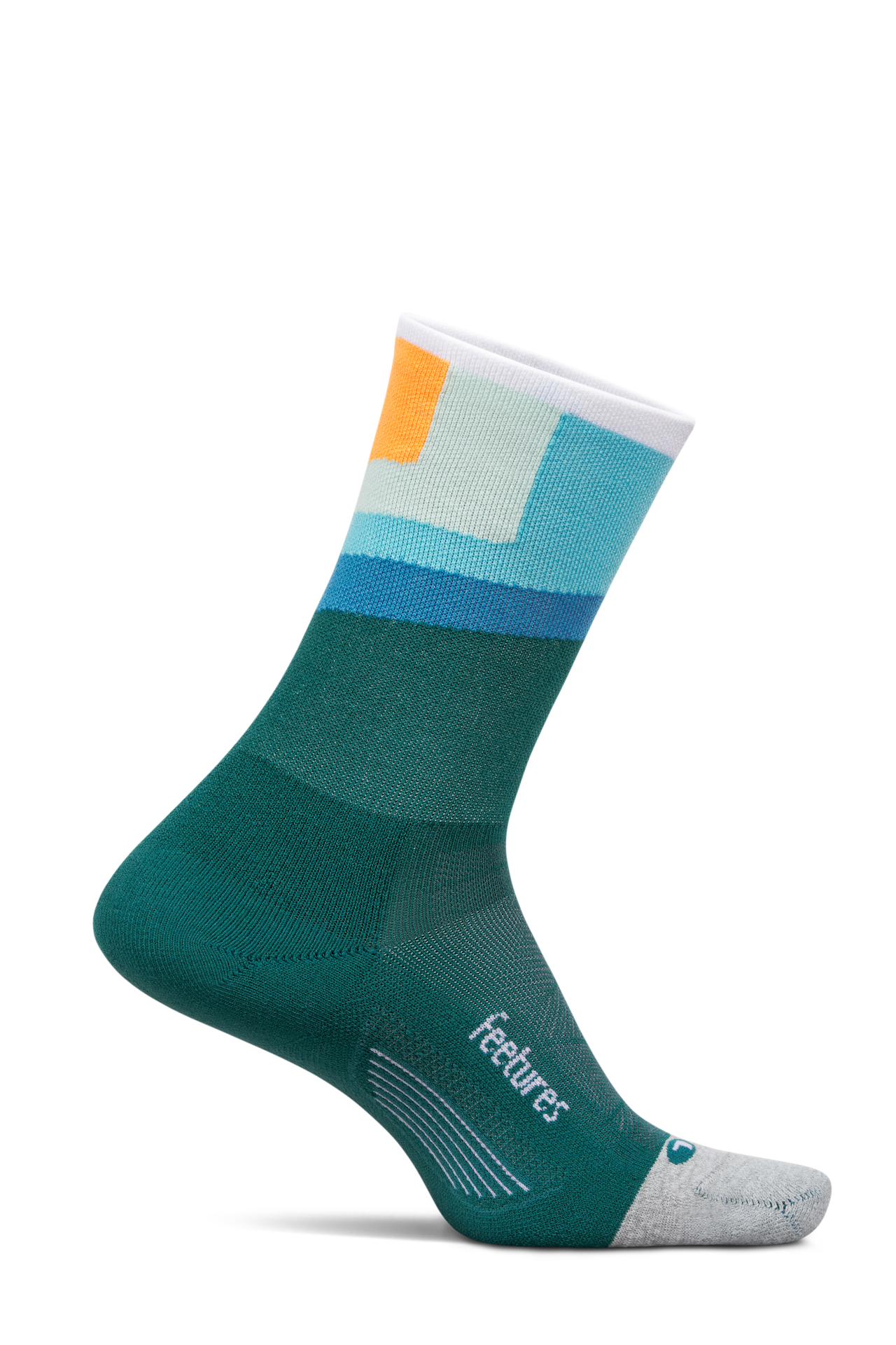 Feetures(フィーチャーズ) ELITE LIGHT CUSHION MINI CREW BreezyCourt メンズレディースソックス