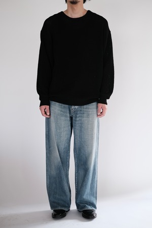 Graphpaper / Linen SOLOTEX Knit Crew Neck