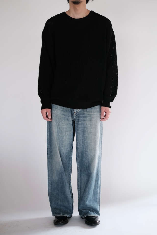 Graphpaper / Linen SOLOTEX Knit Crew Neck