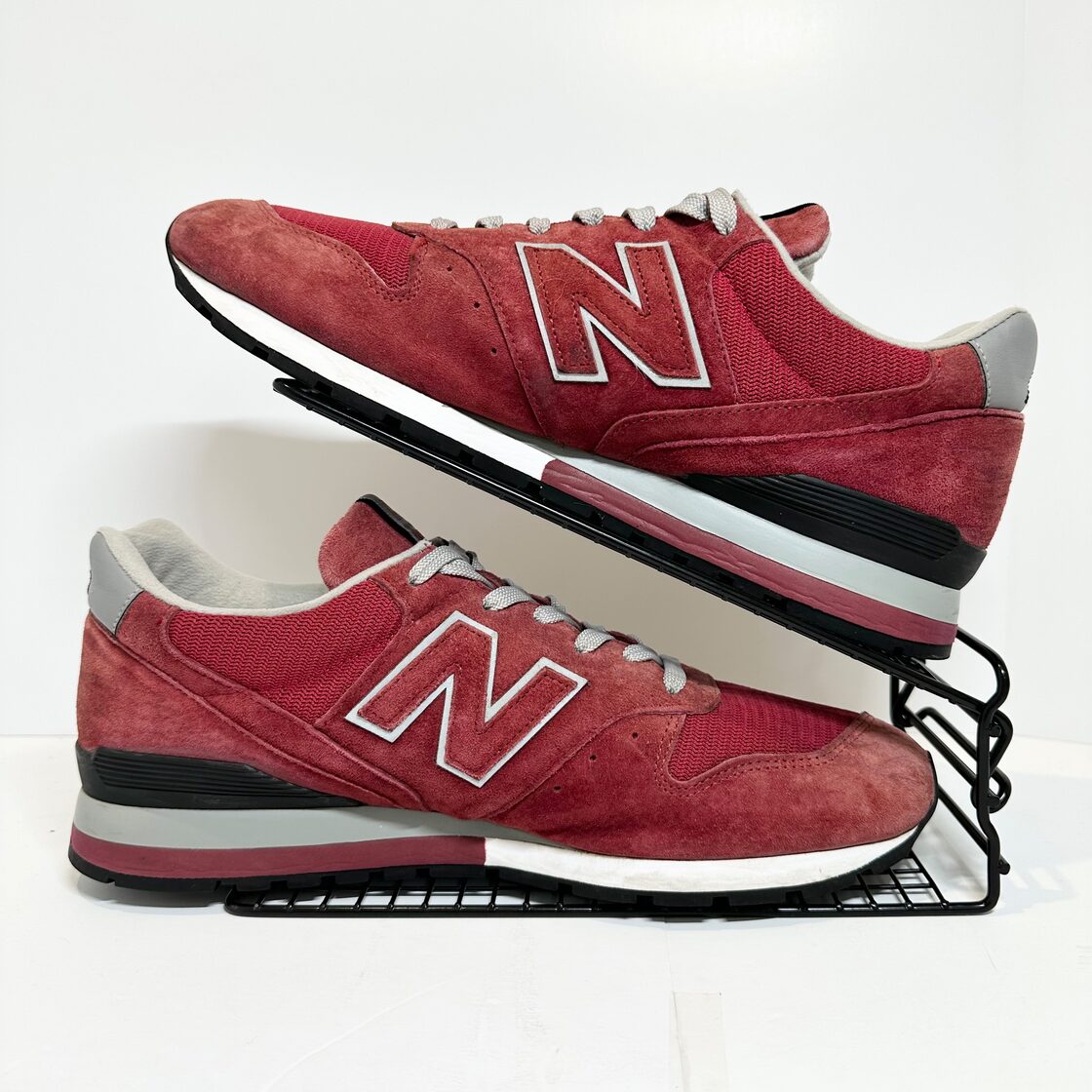 USA製☆状態良好☆NewBalance/ニューバランス☆M996RR☆レッド/赤 