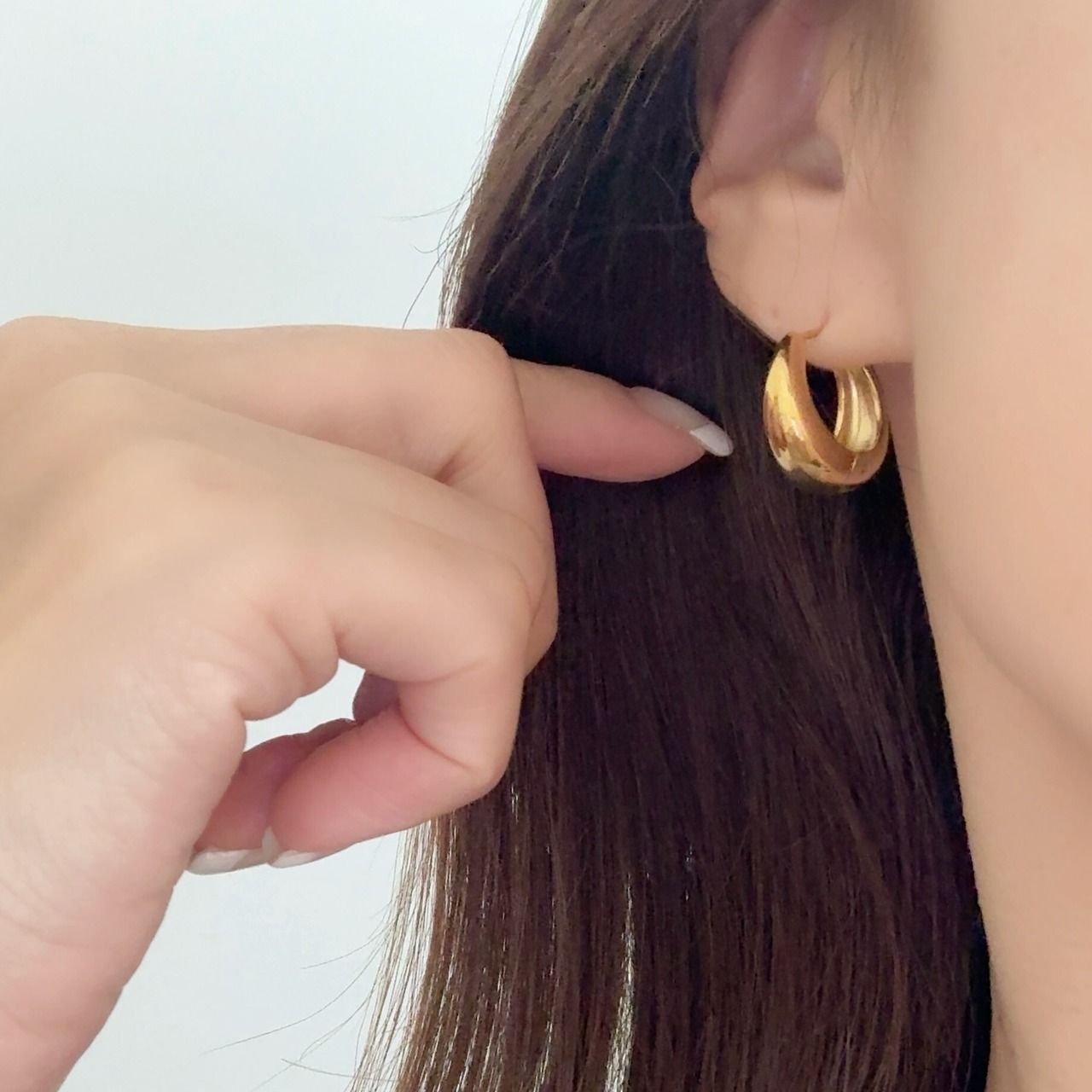Drop Hoop Pierce