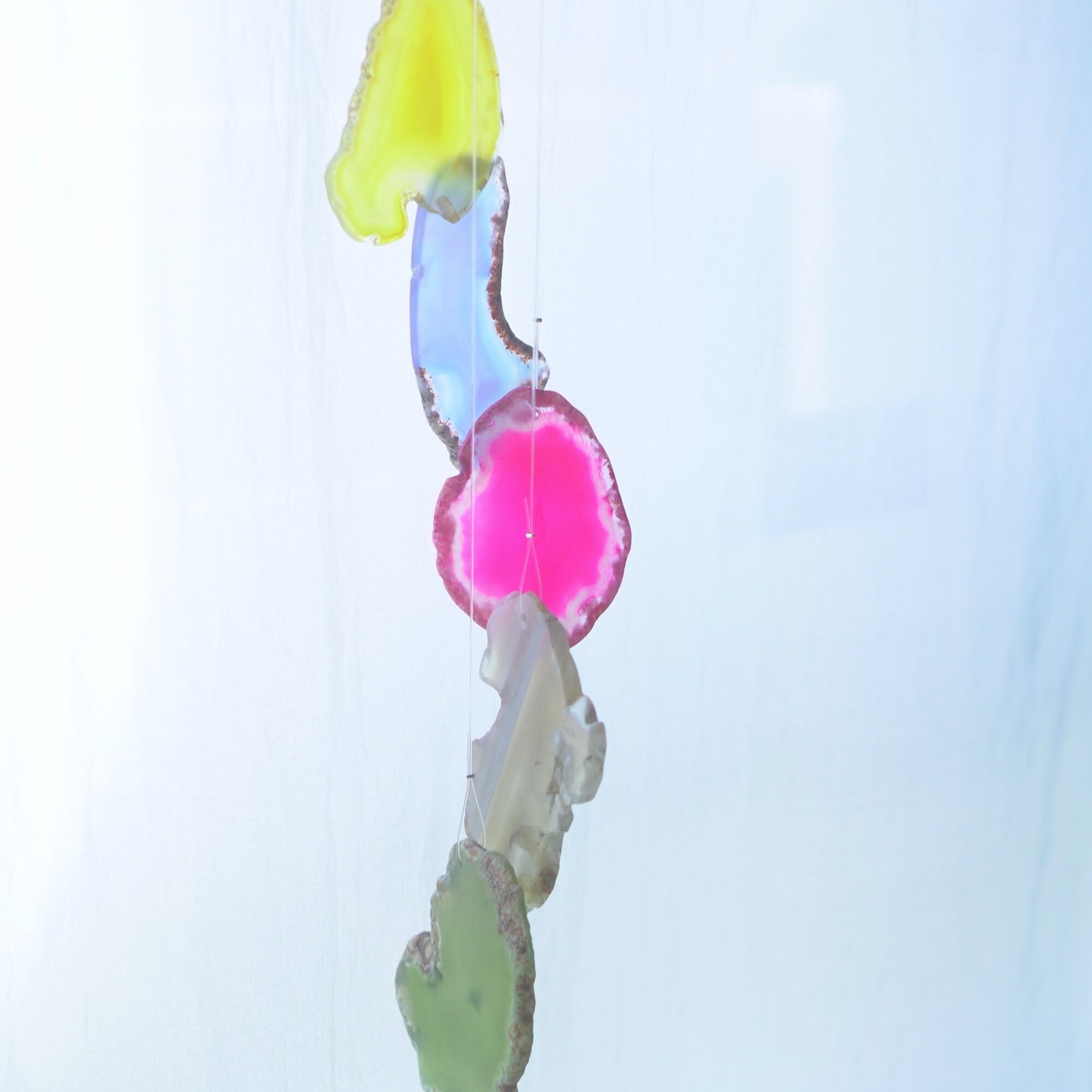 New Adventure - アゲートヒーリングチャイム / Agate Sun Catcher Wind Chime 066