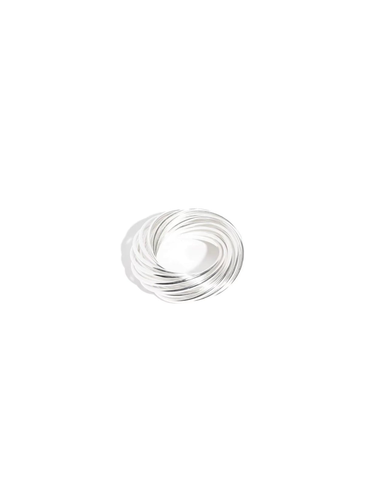 s925 Overlap Ring – Standard | Lncs