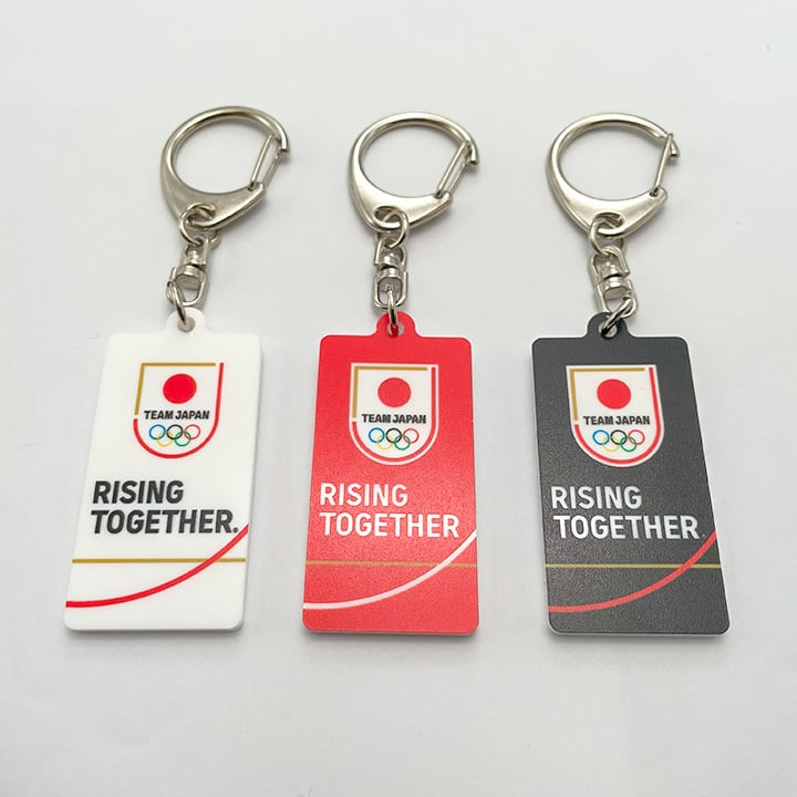 キーホルダー・アクリルキーホルダー RT-211416 TEAM JAPAN アクリルキーホルダー RT WHT TJ015 | チームジャパン