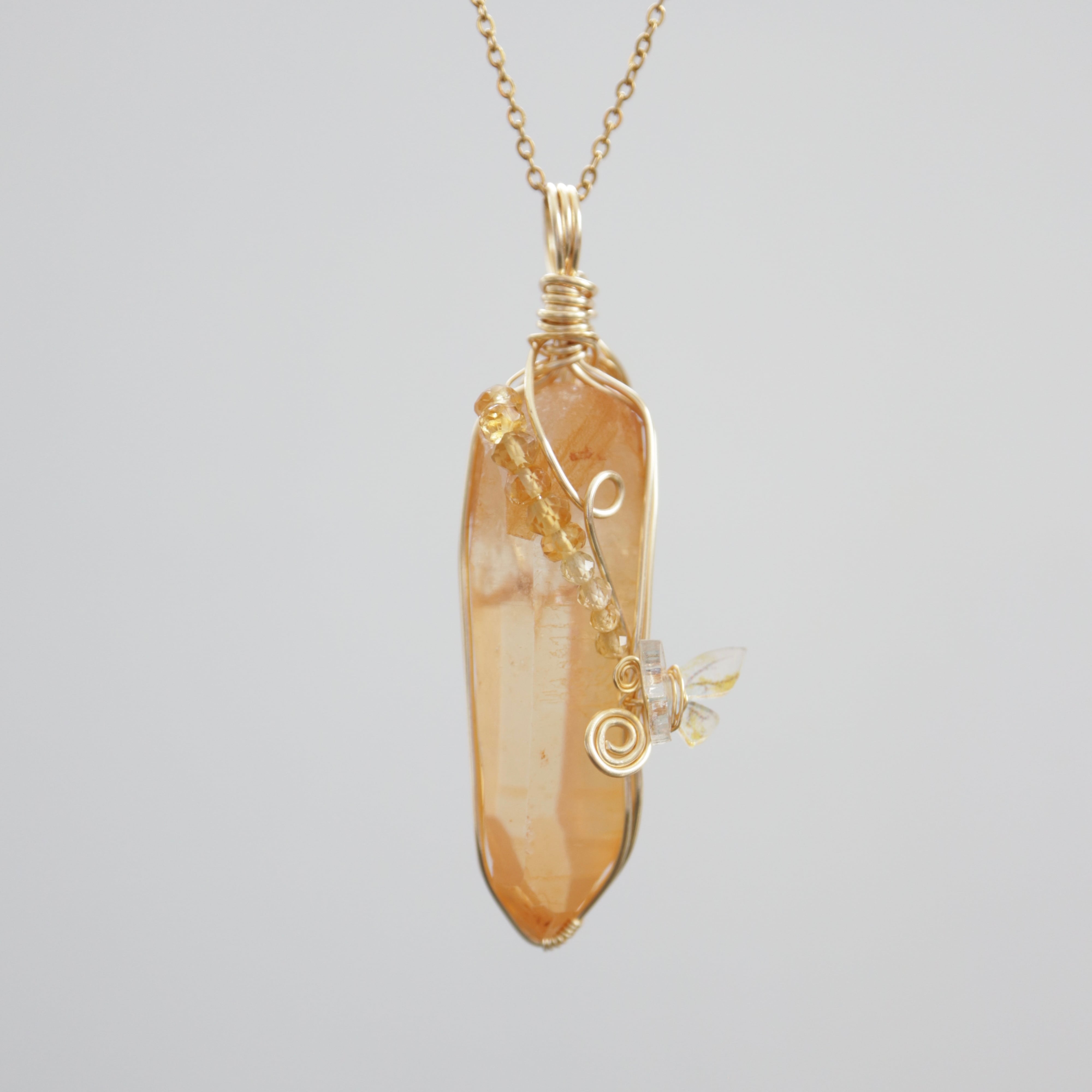 1点もの ゴールデンヒーラーレムリアンシード | WishesStone