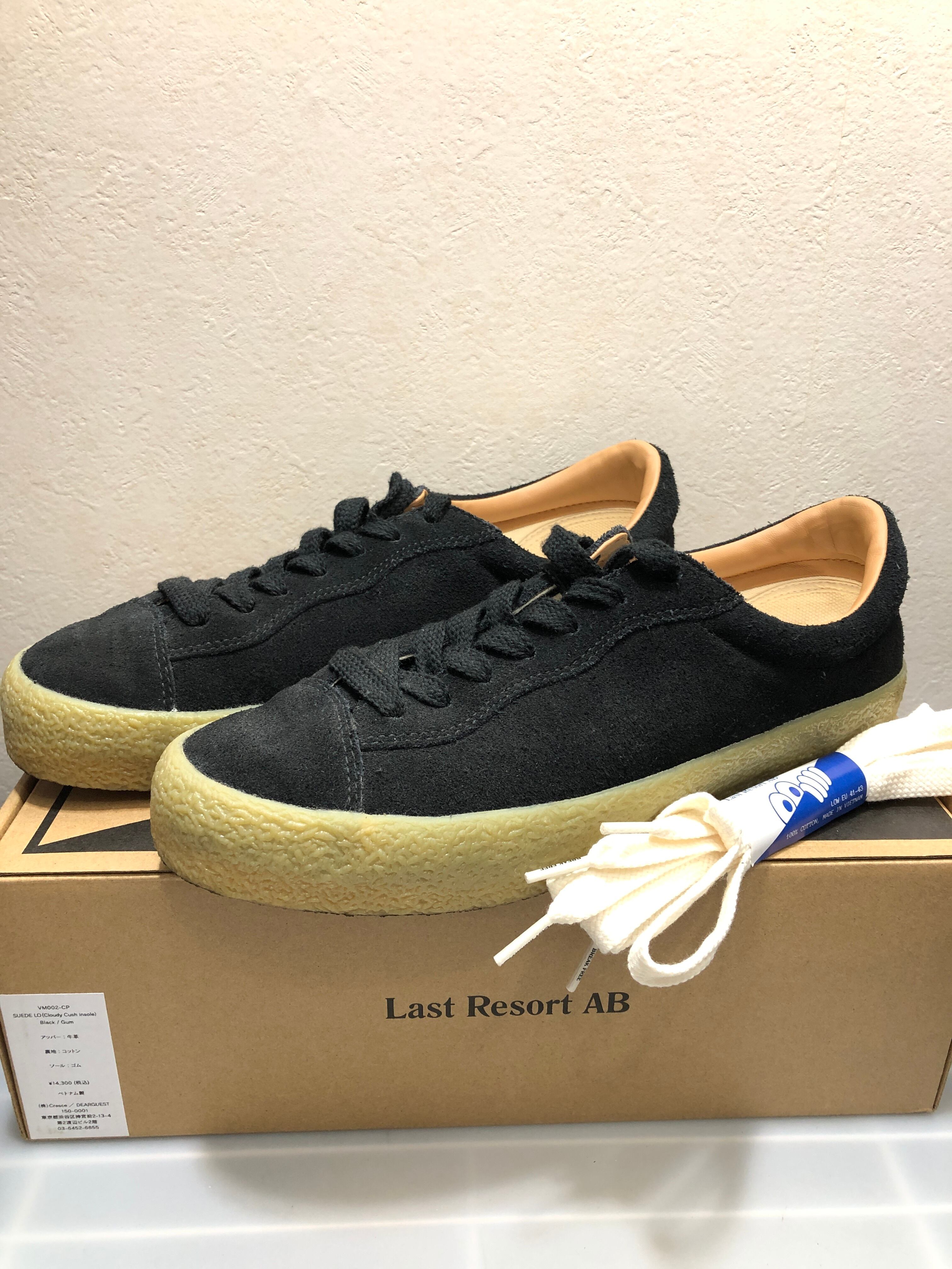 040632○ last resort ab VM002-CP SUEDE LO スニーカー 27cm スエード 