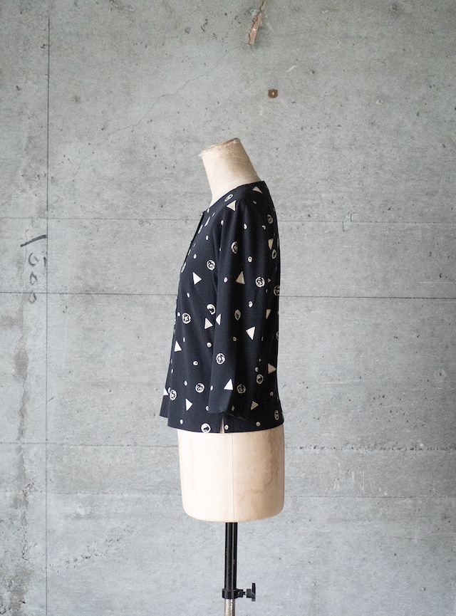 "Monégal" used Crew-neck cardigan