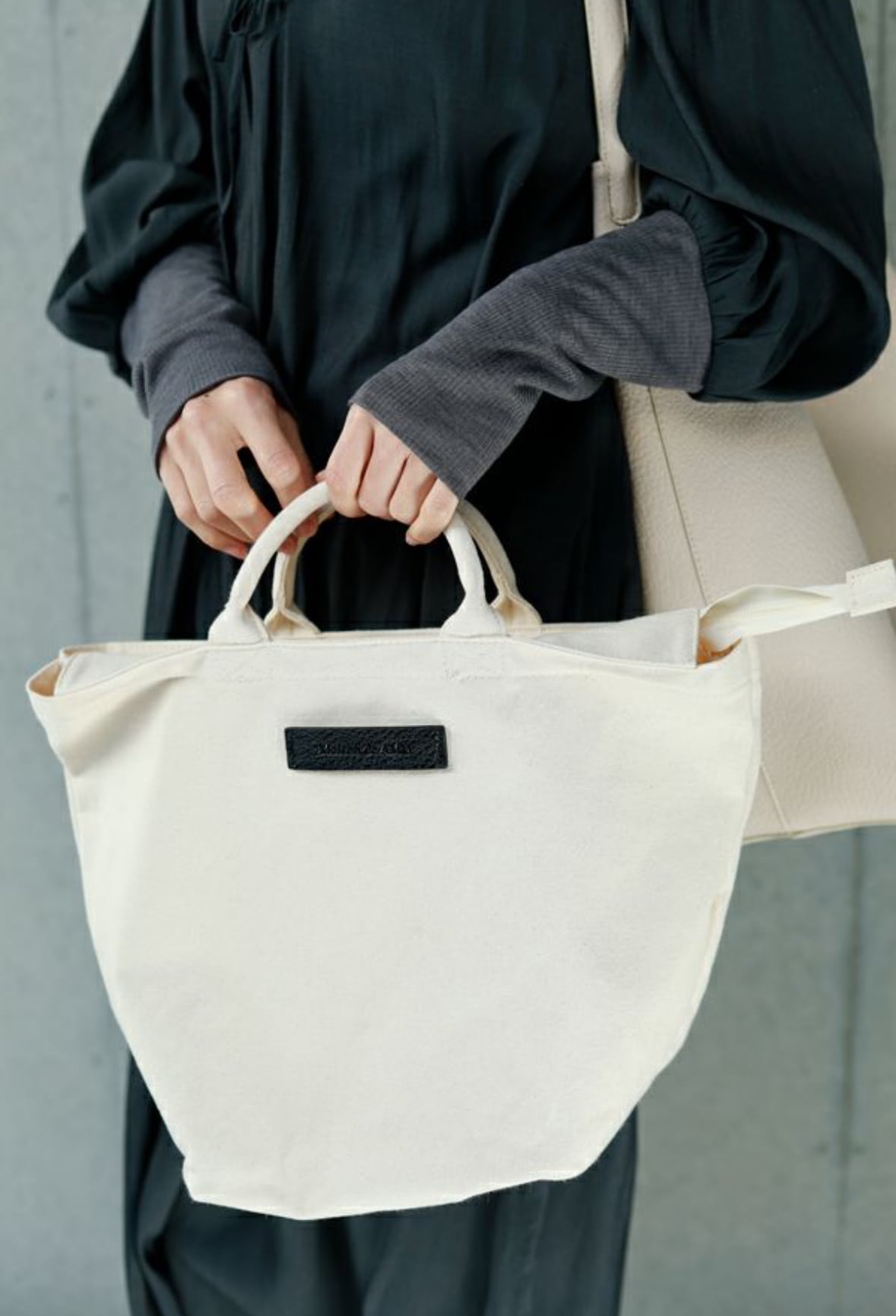 maison de amu 】ワンハンドルレザーBag プチBag付き | valance 福井
